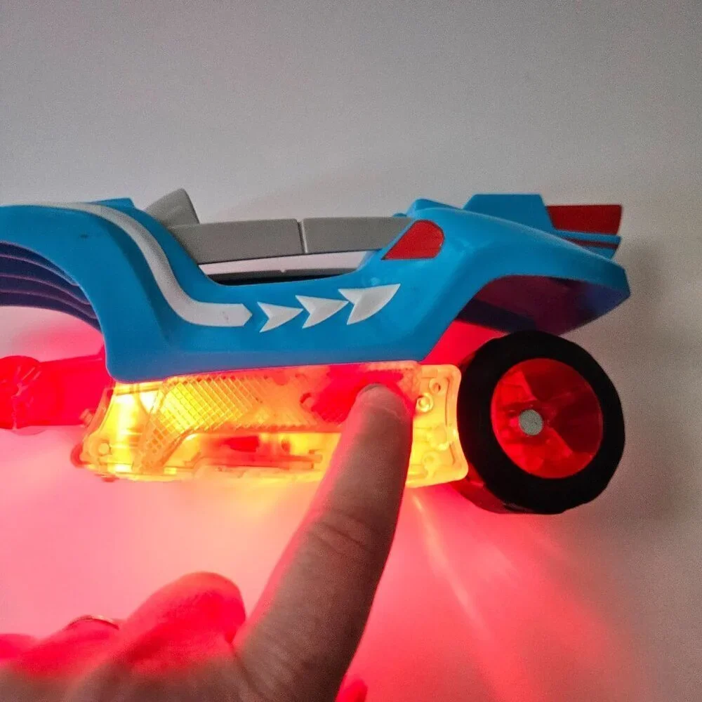 READ AS IS Paw Patrol Mighty Twins Power Split Vehicle Left Side MISSING WHEEL